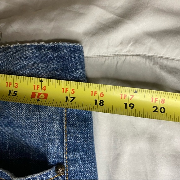 Buffalo Womens Wide Leg Jeans Size 33 Low Rise Cotton Y2K Minimalist 31 Inseam - Picture 11 of 14